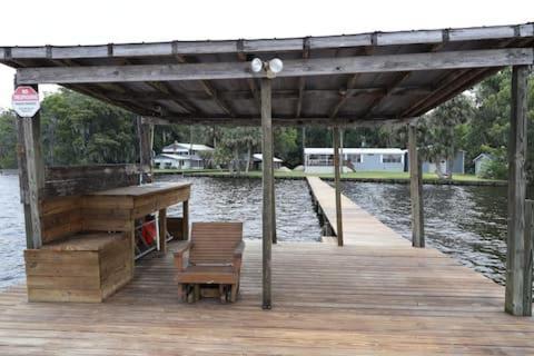 St Johns River Retreat Unit 1 Crescent City Bagian luar foto